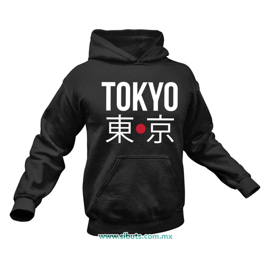 Sudadera Hombre Gorro Tokyo Japón