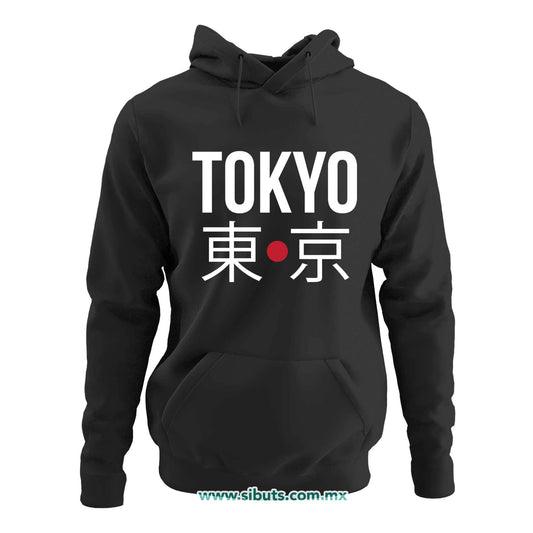 Sudadera Mujer Gorro Tokyo Japón
