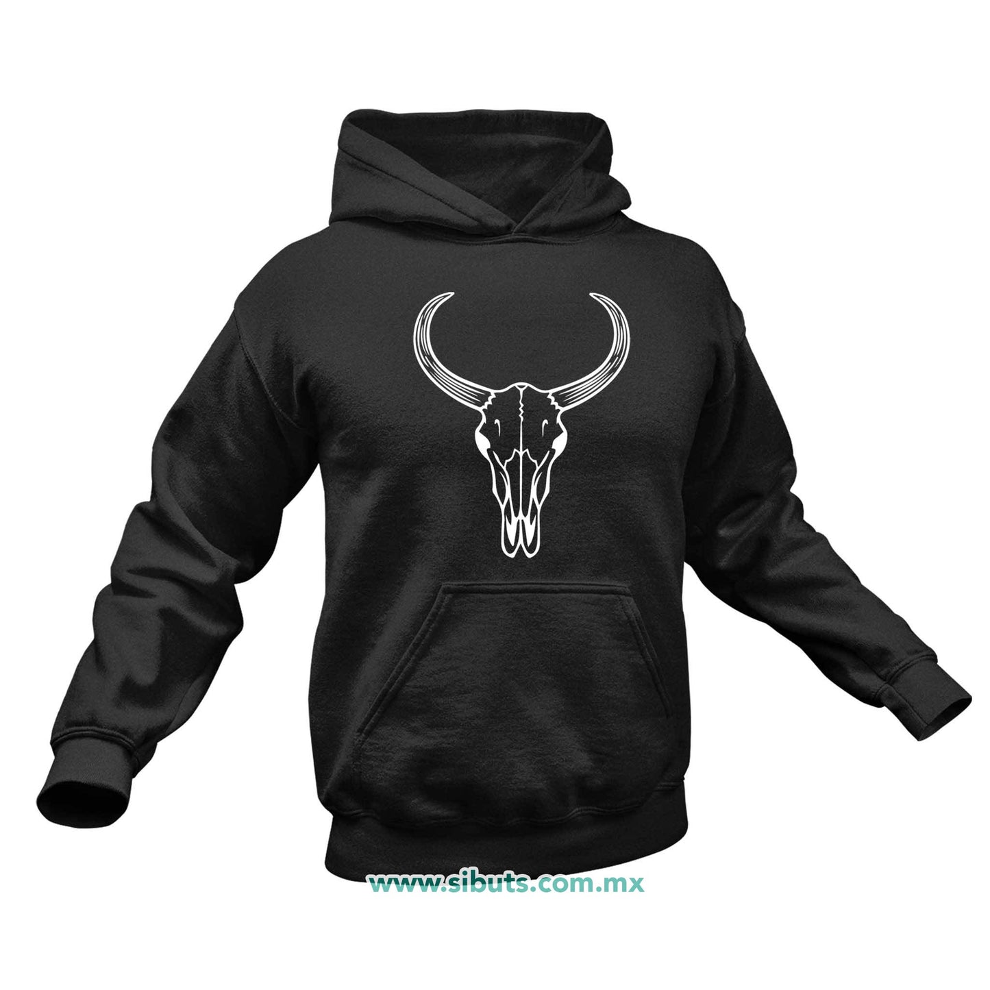 Sudadera Hombre Gorro Toro Silueta