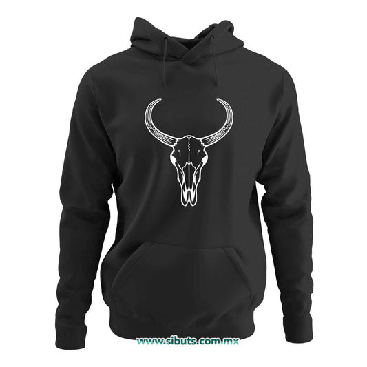 Sudadera Mujer Gorro Toro Silueta