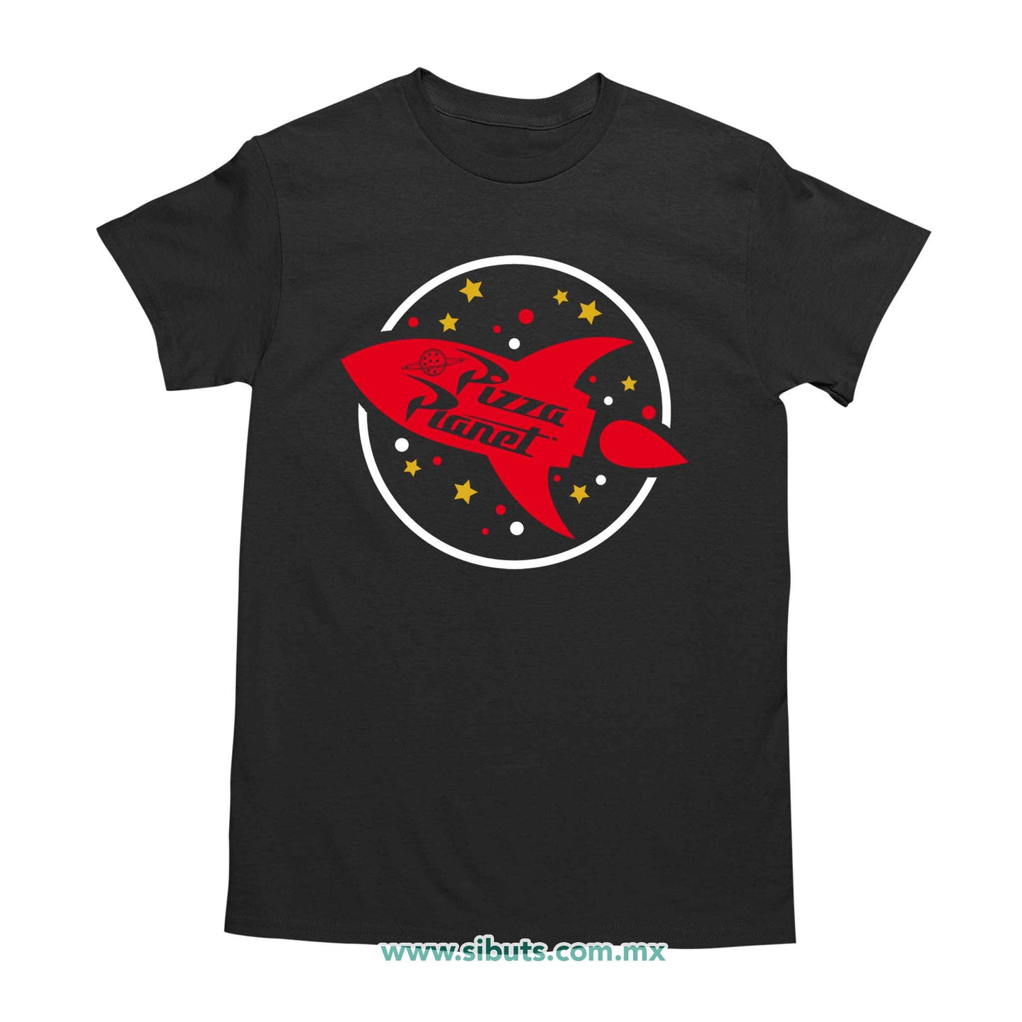 Playera Hombre Toy Story Pizza Planet
