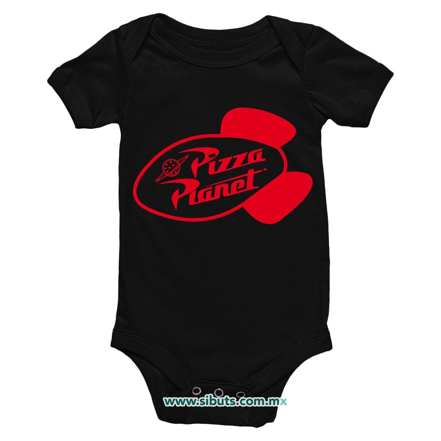 Pañalero Bebé Toy Story Pizza Planet Rojo