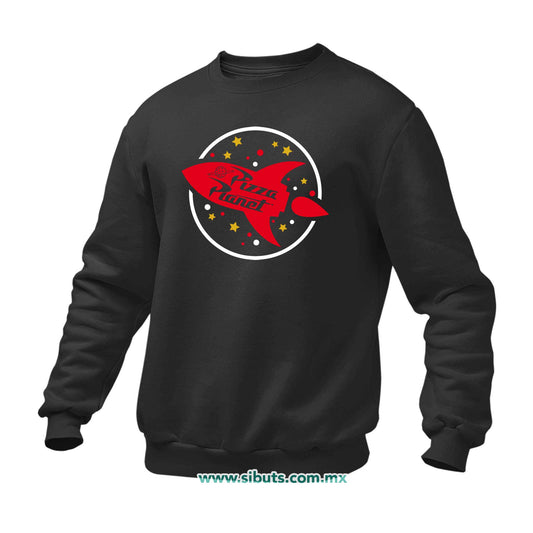Sudadera Hombre Cuello Redondo Toy Story Pizza Planet