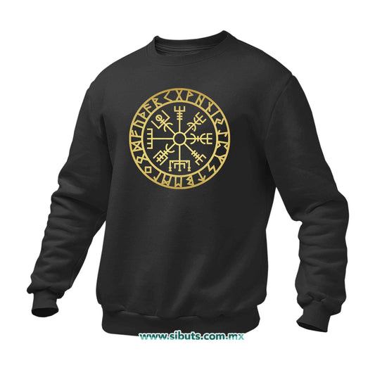 Sudadera Hombre Cuello Redondo Serie Vikingos