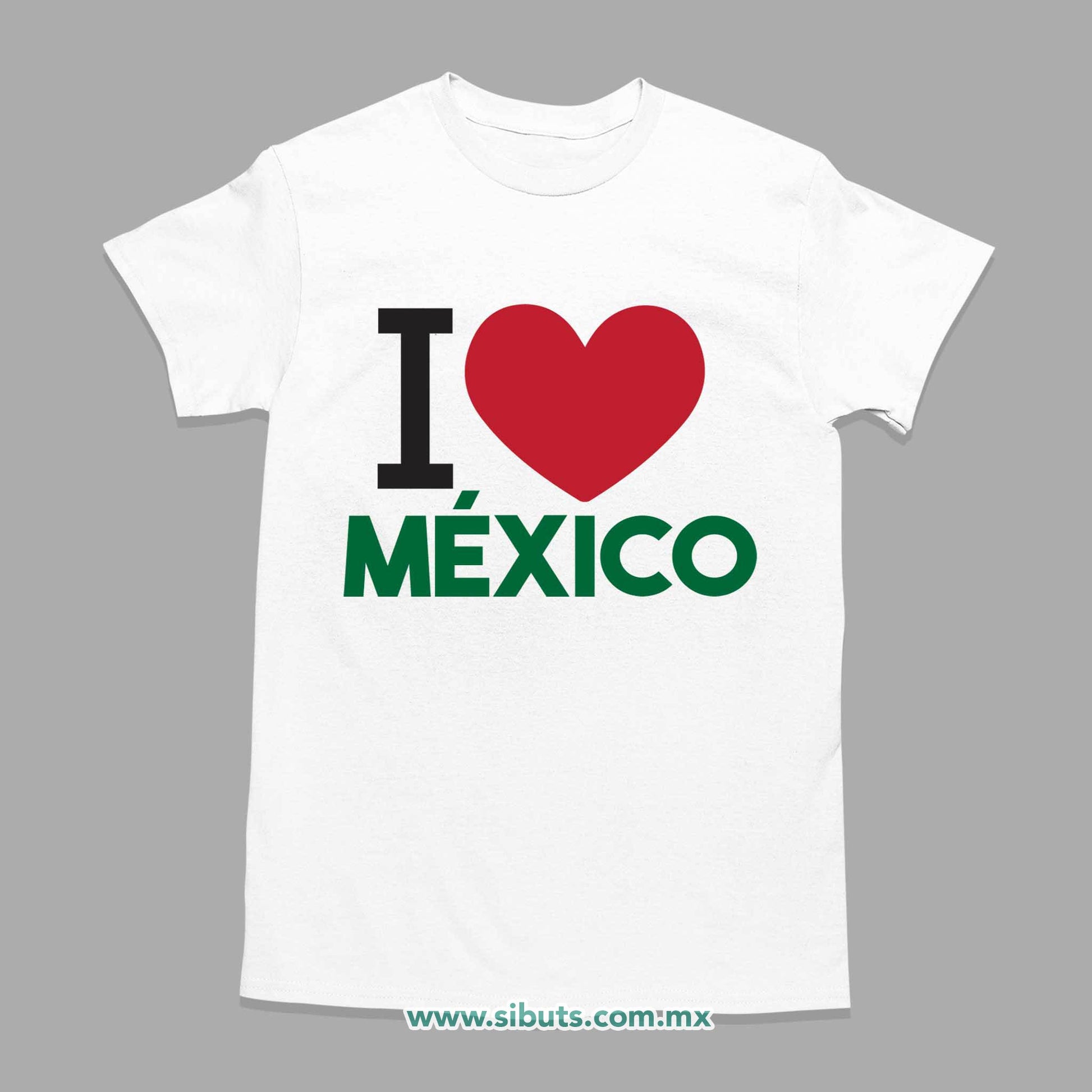 Playera Hombre I Love México