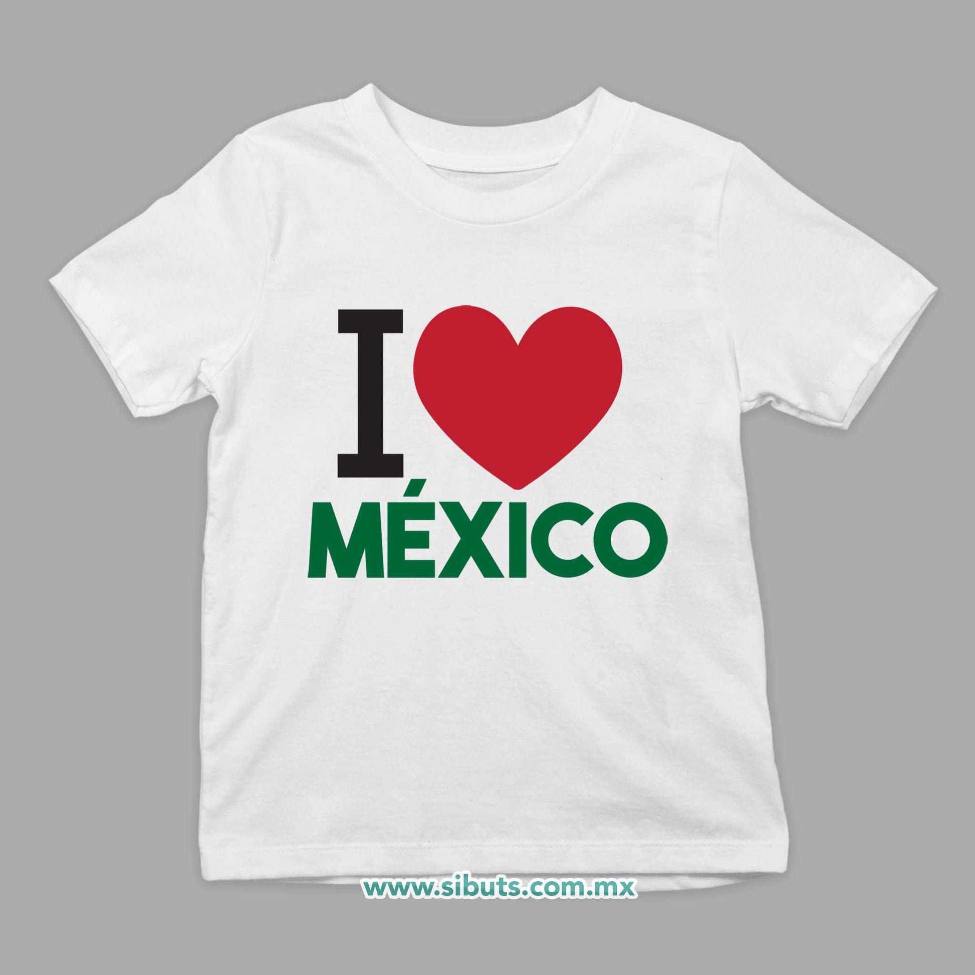 Playera Niño I Love México