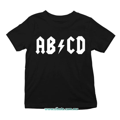 Playera Niño AB DC Rock AC DC
