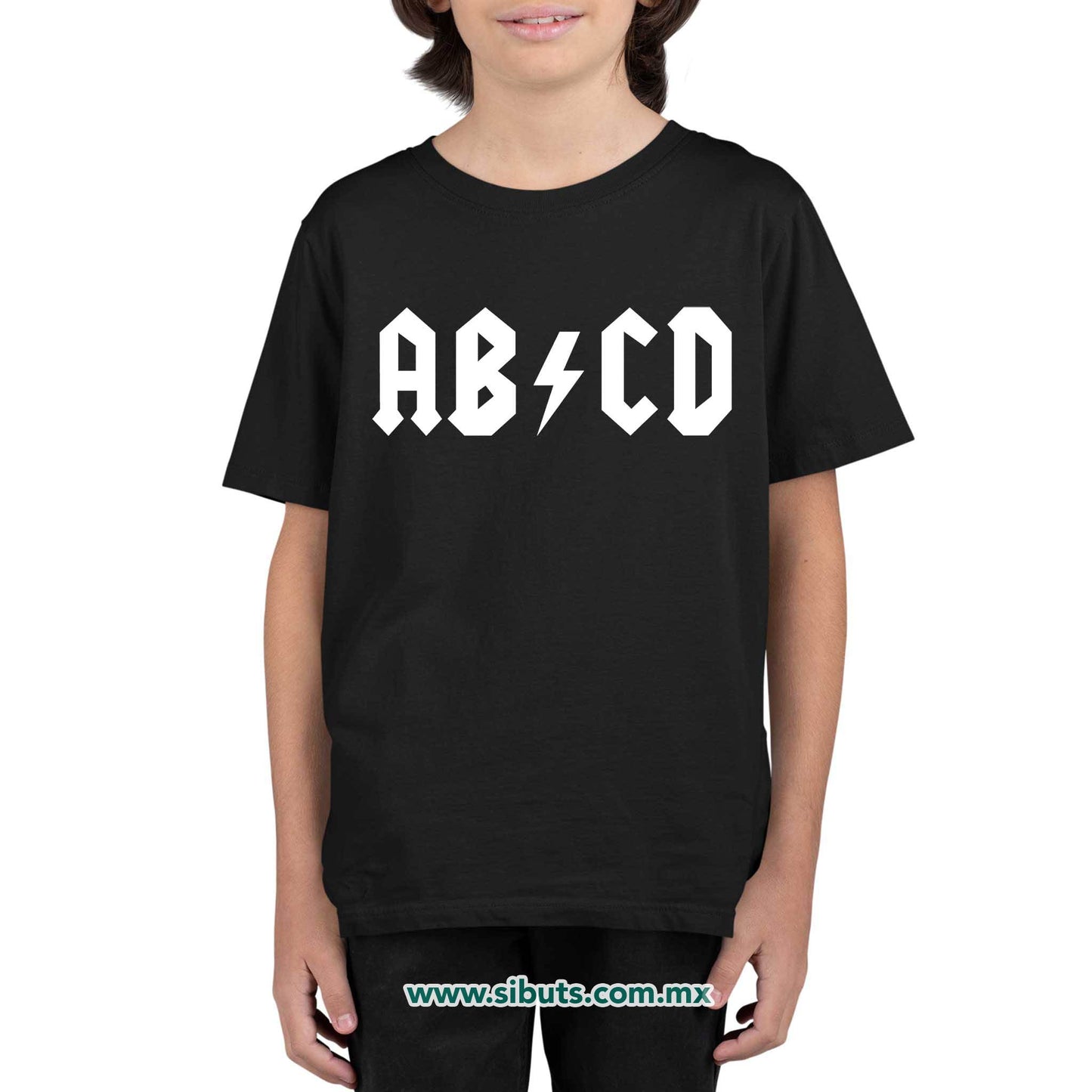 Playera Niño AB DC Rock AC DC