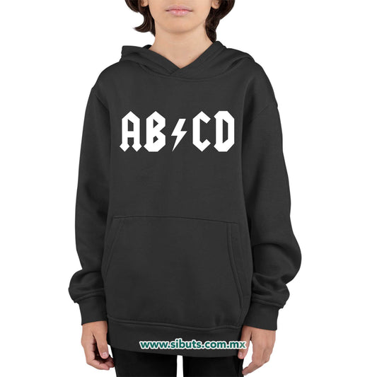 Sudadera Niño Gorro AB DC Rock AC DC