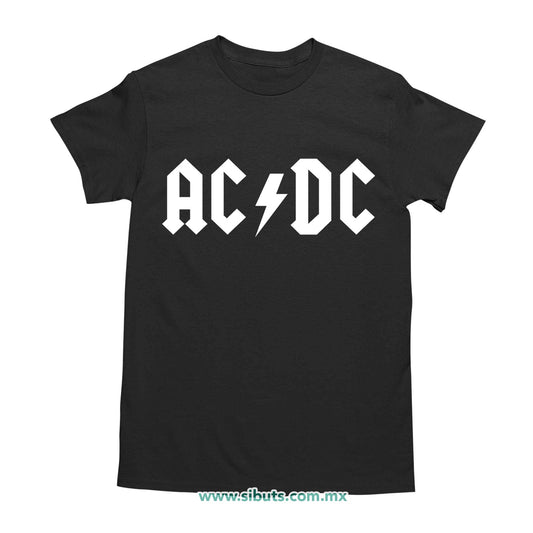 Playera Hombre AC DC