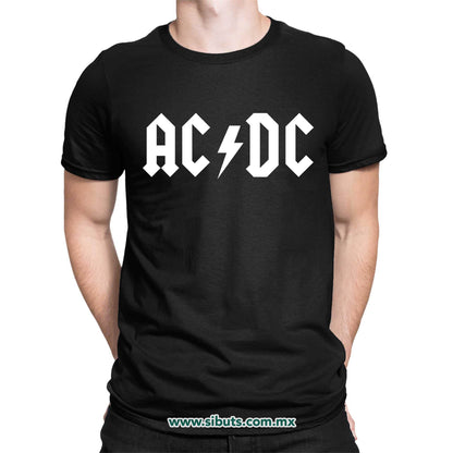 Playera Hombre AC DC