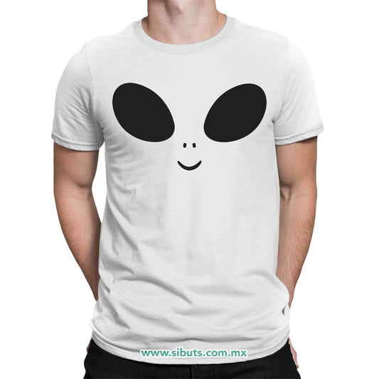 Playera Hombre Happy Alien