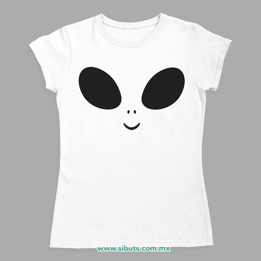 Playera Mujer Happy Alien