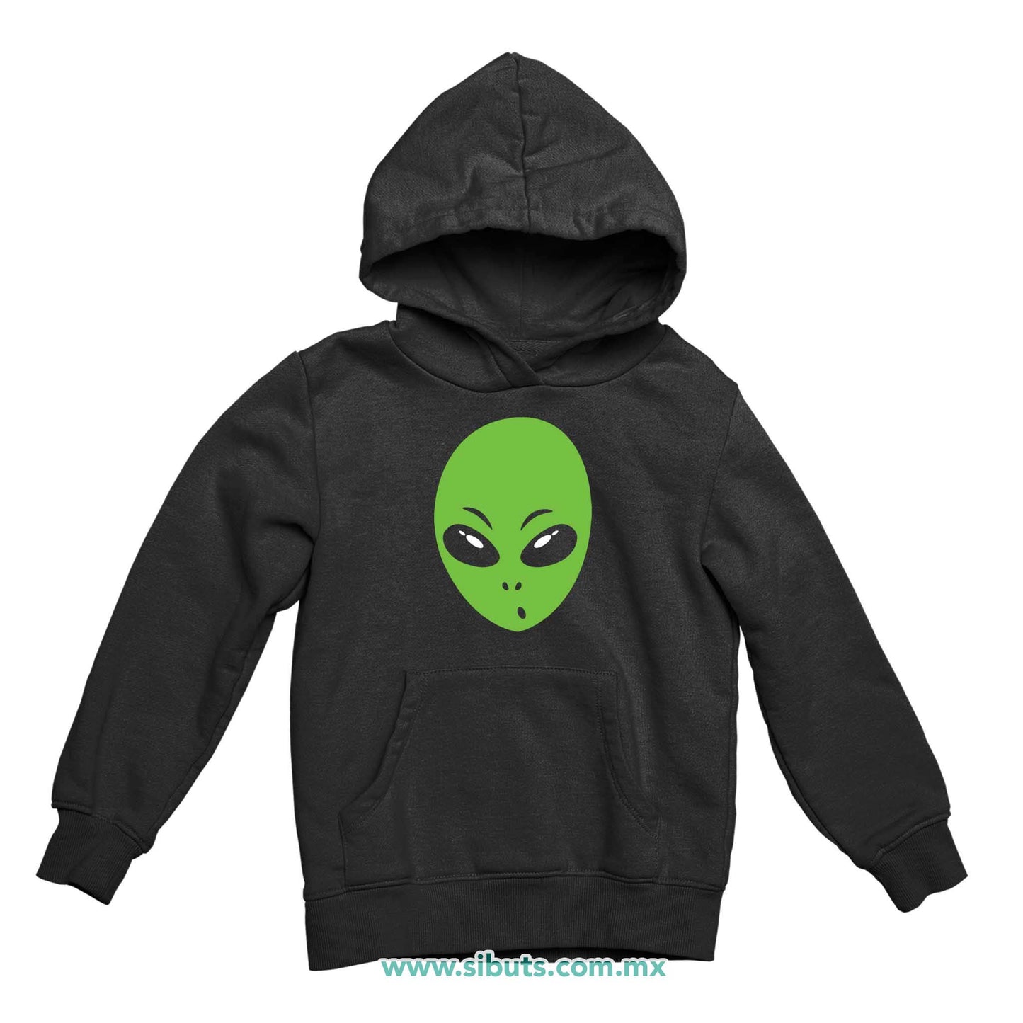Sudadera Niño Gorro Cabeza de Alien