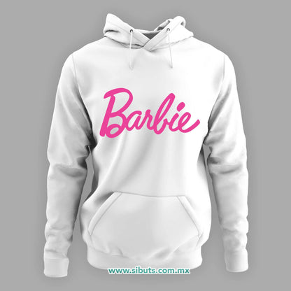 Sudadera Mujer Gorro Barbie