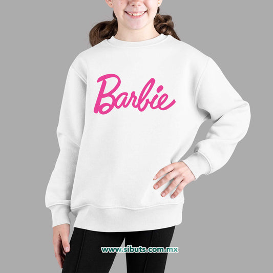 Sudadera Niño Cuello Redondo Barbie