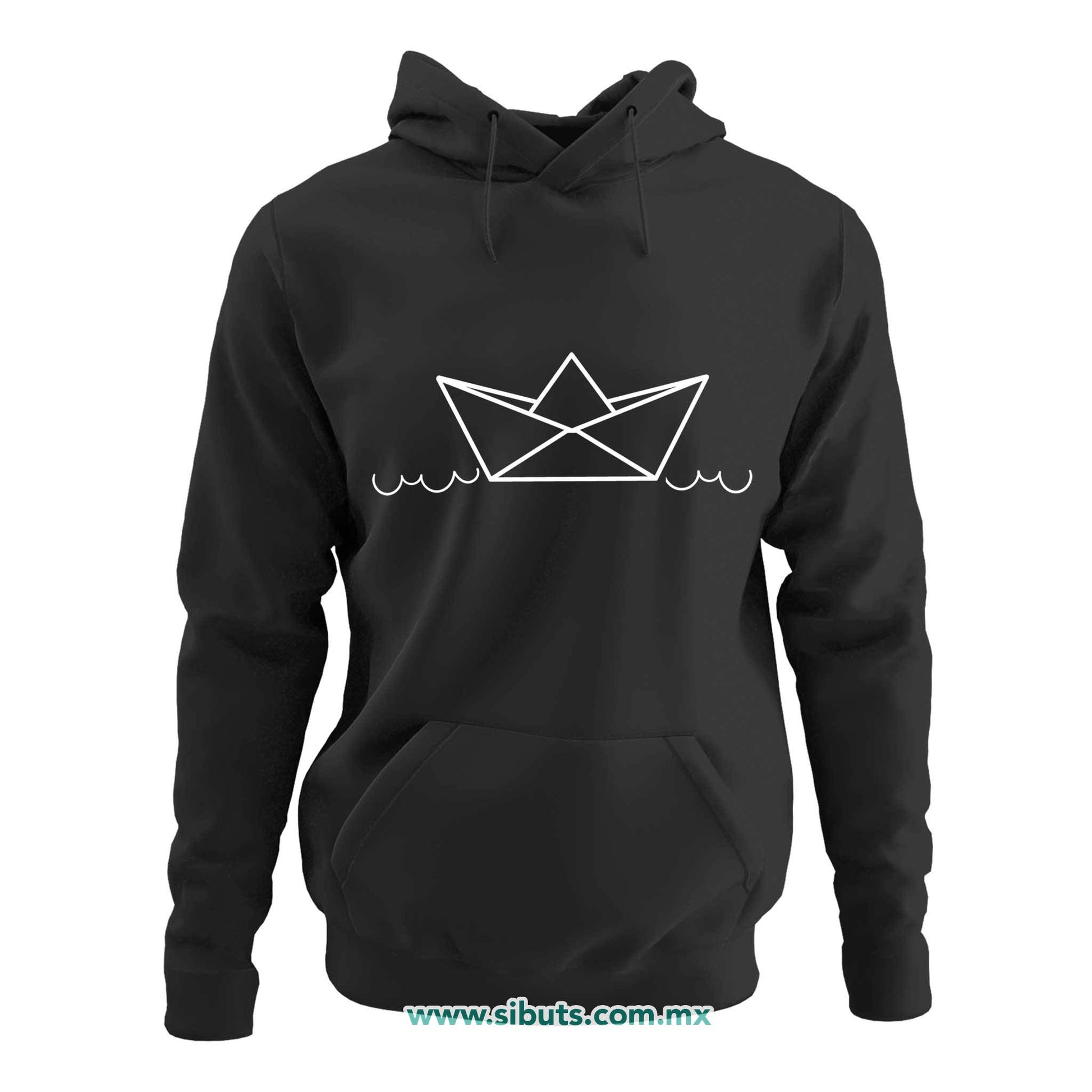 Sudadera Mujer Gorro Barquito de Papel