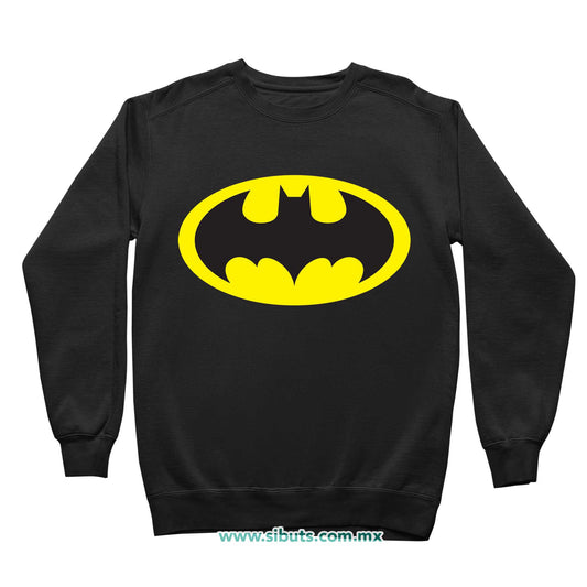 Sudadera Niño Cuello Redondo Batman Amarillo
