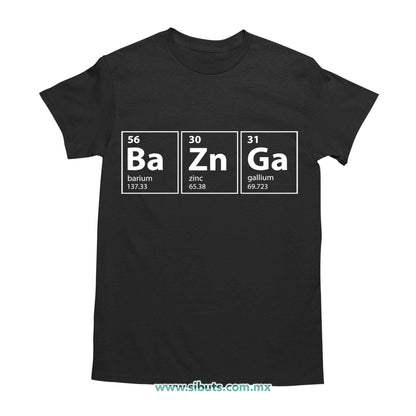 Playera Hombre Bazinga Big Bang Theory