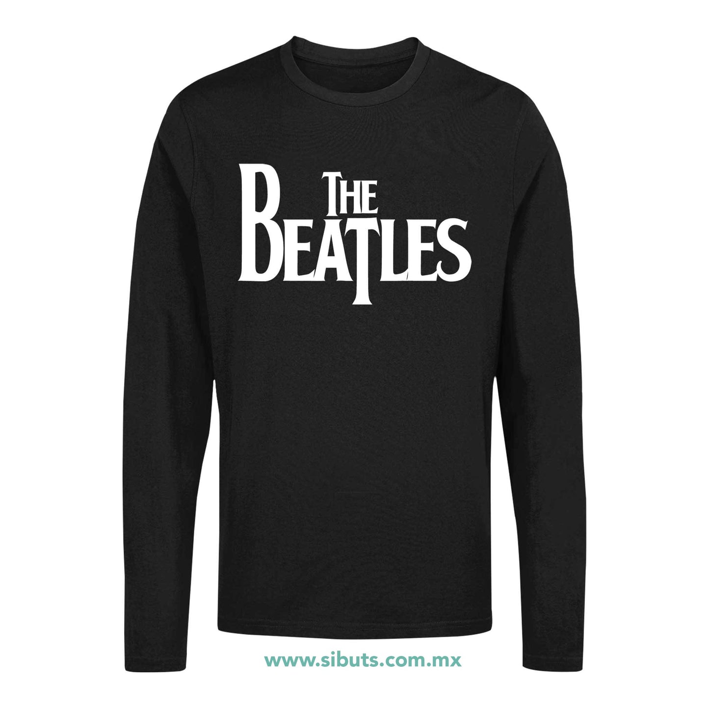 Playera Hombre Manga Larga The Beatles