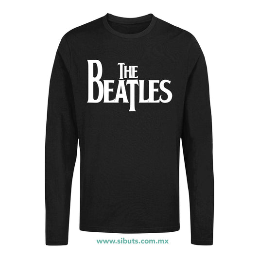 Playera Hombre Manga Larga The Beatles