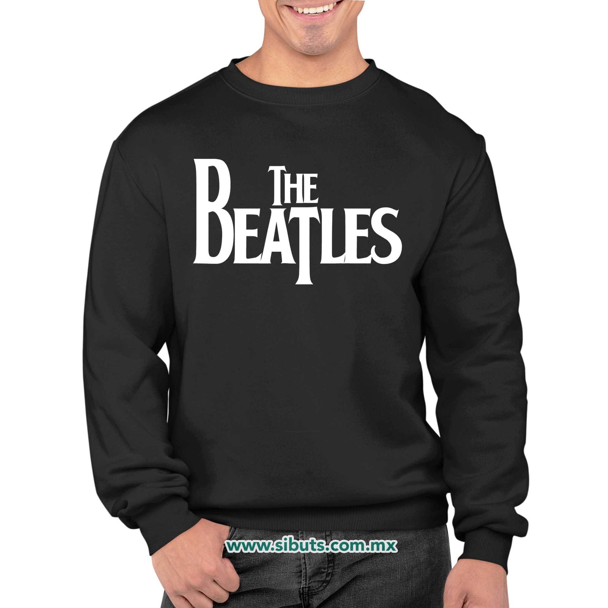 Sudadera Hombre Cuello Redondo The Beatles