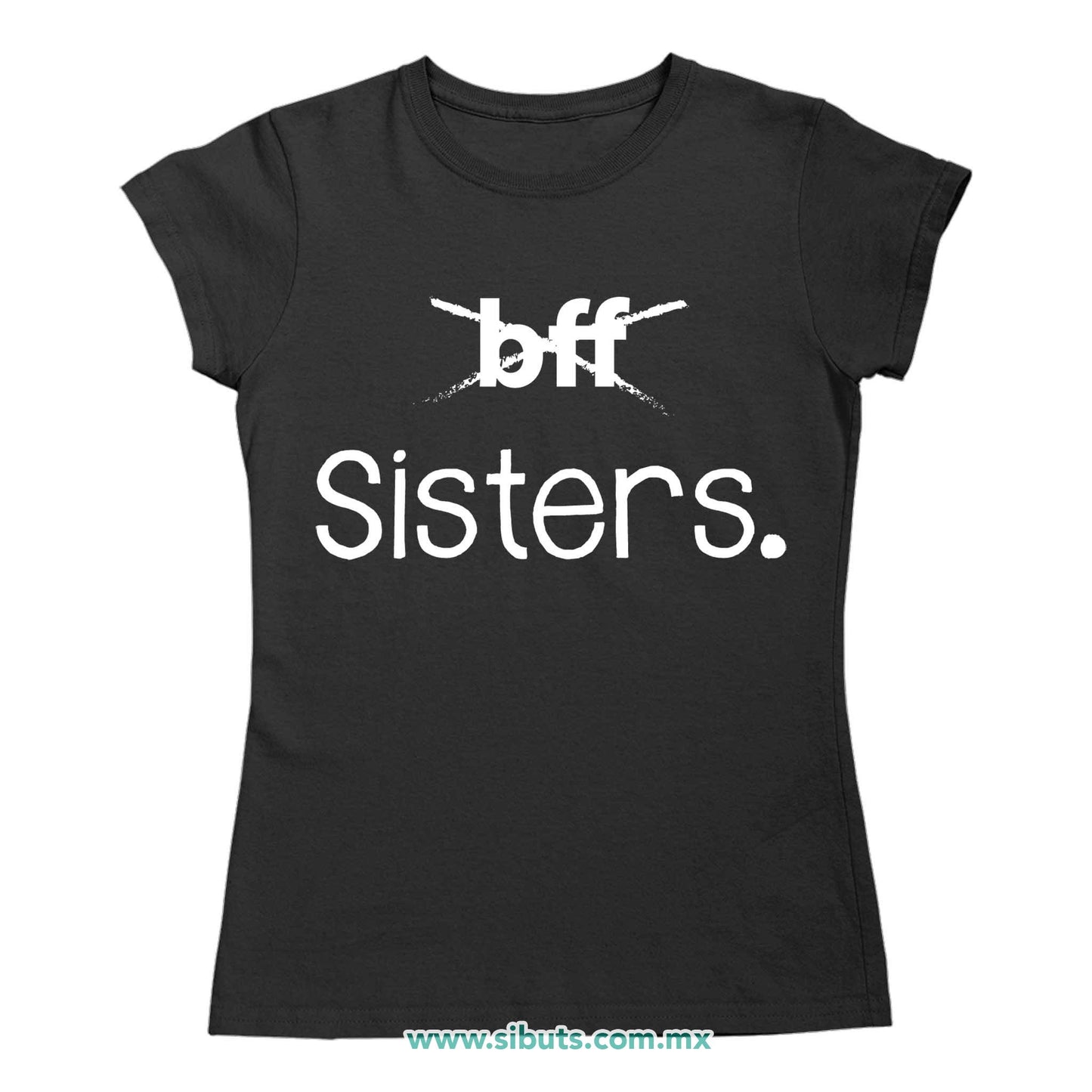 Playera Mujer Best Sister Mejores Amigas