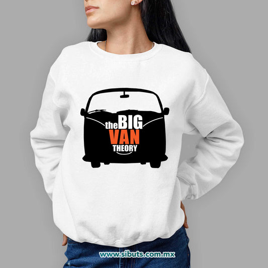 Sudadera Mujer Cuello Redondo Big Bang Theory Van