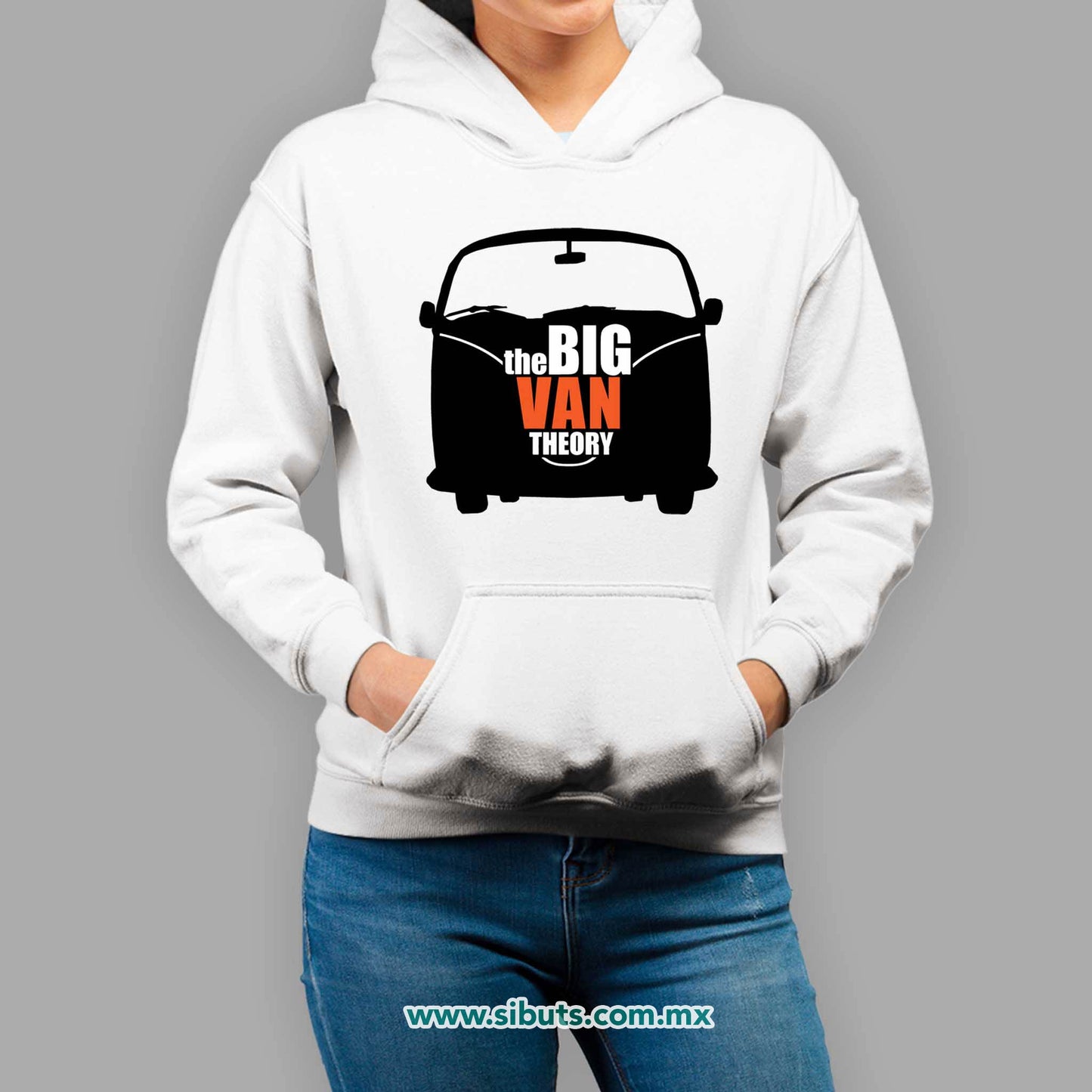 Sudadera Mujer Gorro Big Bang Theory Van