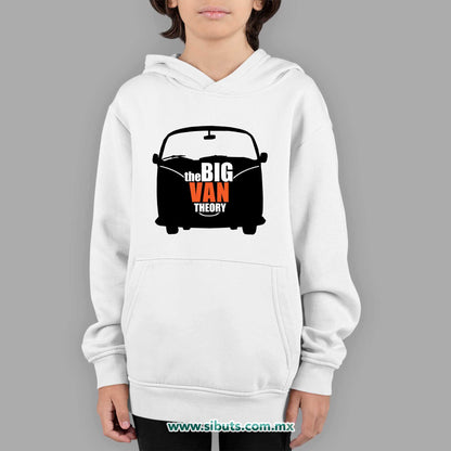 Sudadera Niño Gorro Big Bang Theory Van