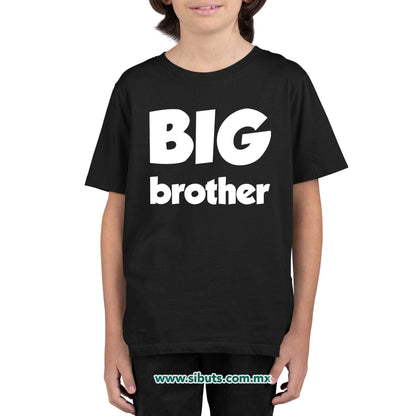 Playera Niño Big Brother Hermano Mayor