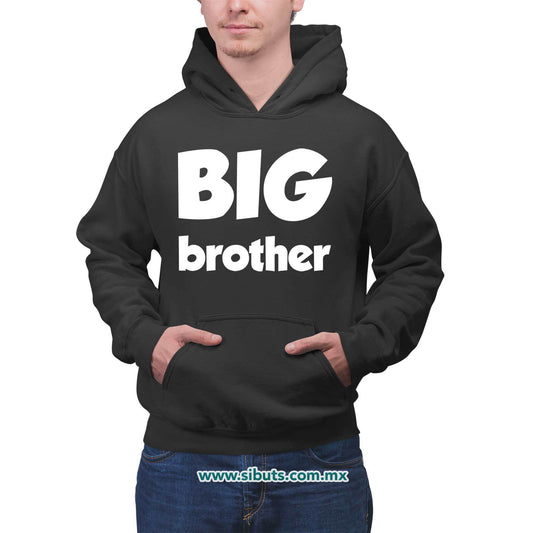 Sudadera Hombre Gorro Big Brother Hermano Mayor
