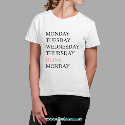 Playera Mujer Manga Larga Week Friday Blink