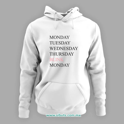 Sudadera Mujer Gorro Week Friday Blink