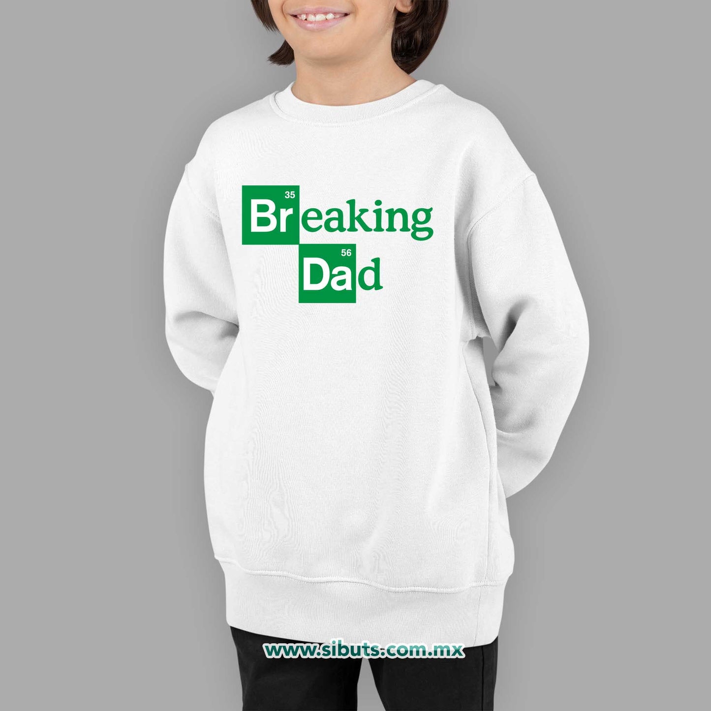 Sudadera Niño Cuello Redondo Breaking Dad