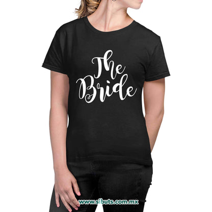 Playera Mujer Despedida De Soltera The Bride Boda Novia