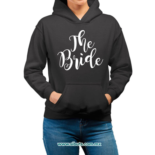 Sudadera Mujer Gorro Despedida De Soltera The Bride Boda Novia