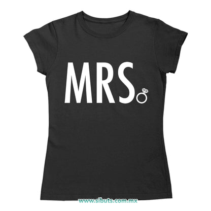 Playera Mujer Despedida De Soltera Bride MRS Novia