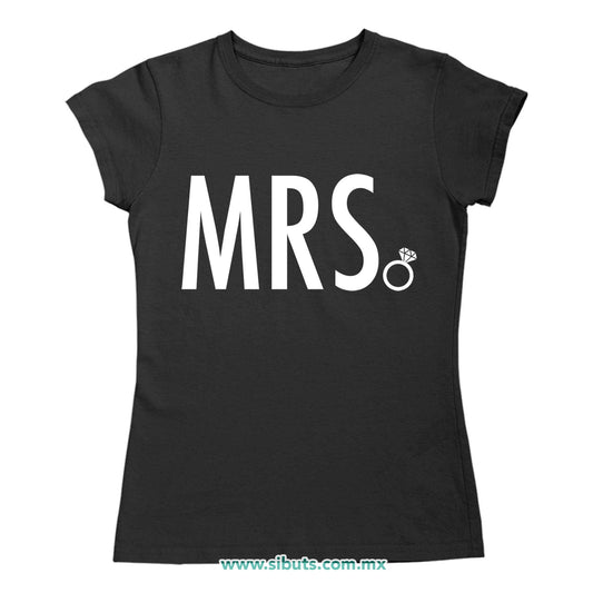 Playera Mujer Despedida De Soltera Bride MRS Novia
