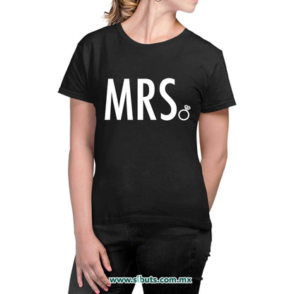 Playera Mujer Despedida De Soltera Bride MRS Novia