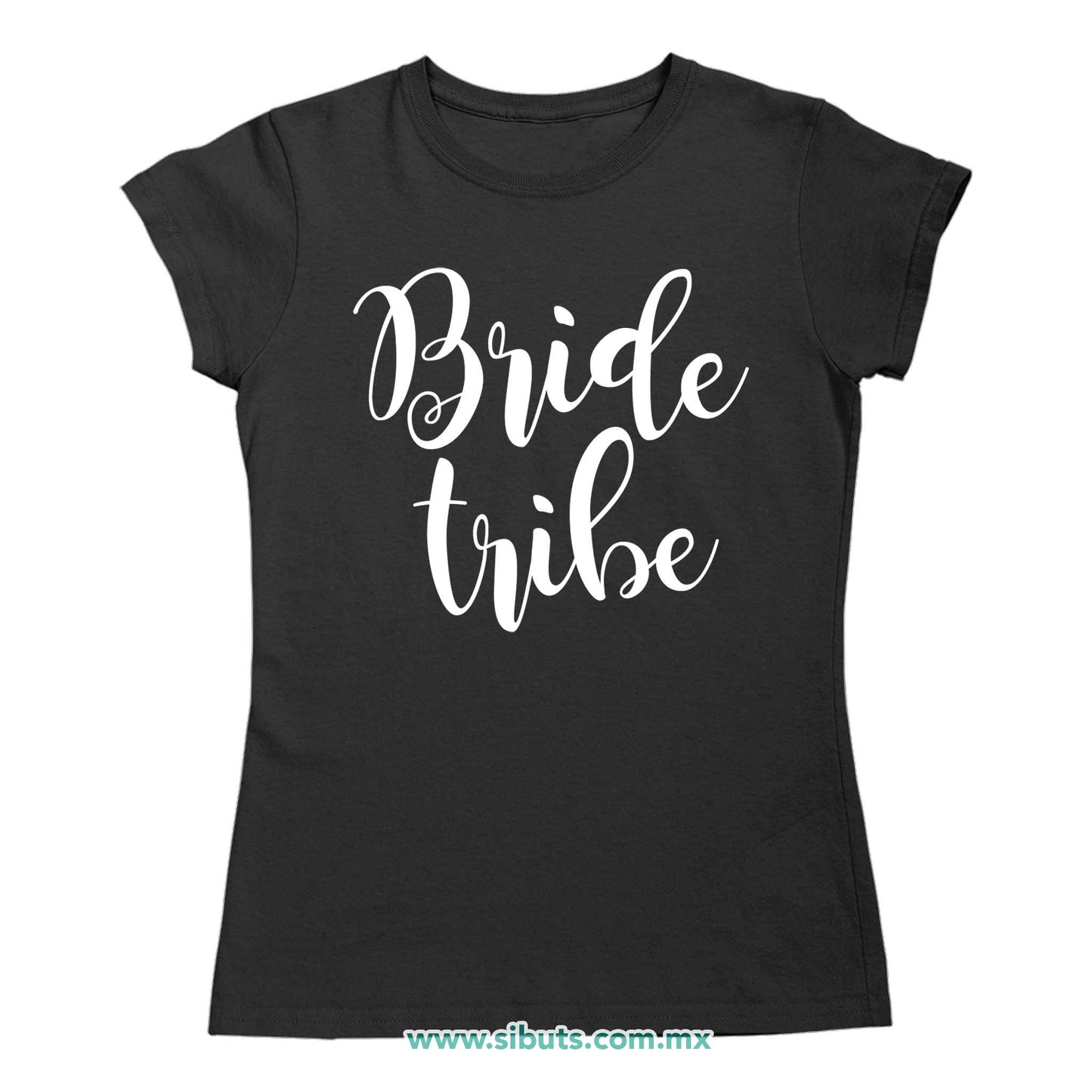 Playera Mujer Despedida De Soltera Bride Tribe Boda Novia