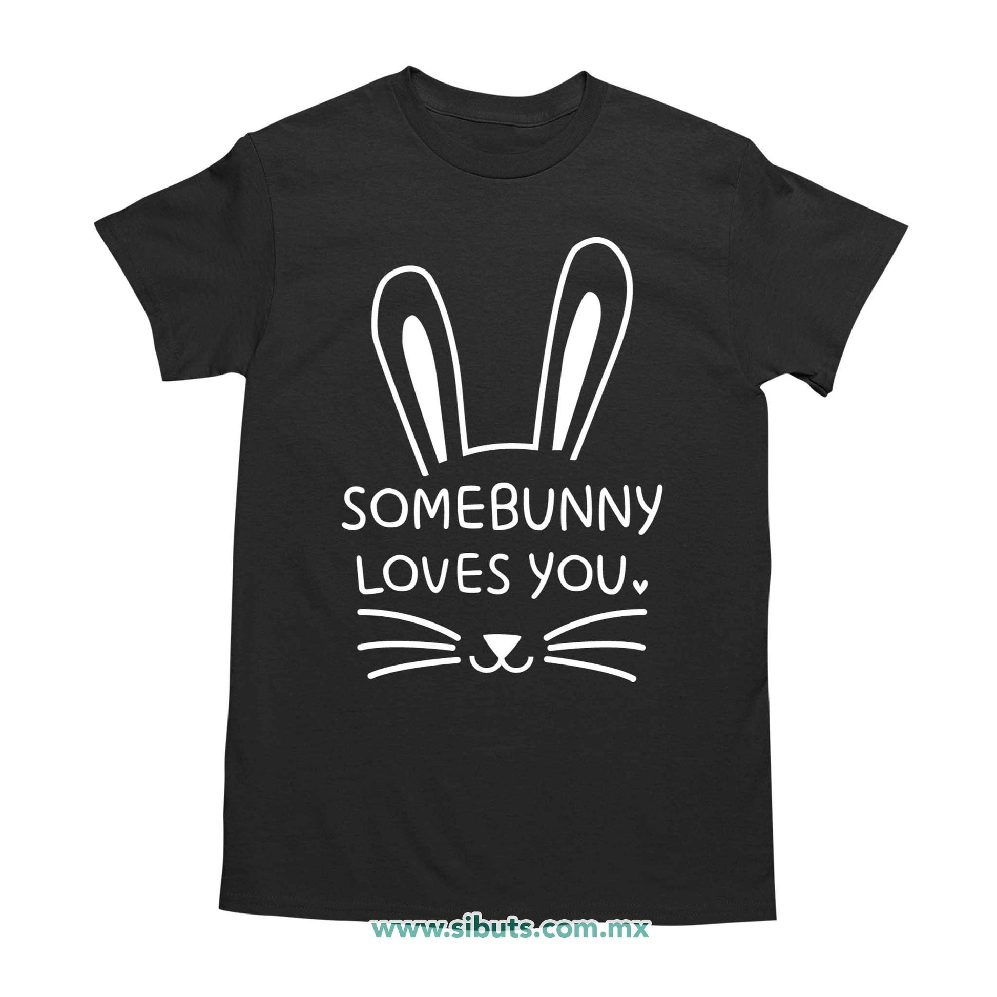 Playera Hombre Conejo Some Bunny Loves You