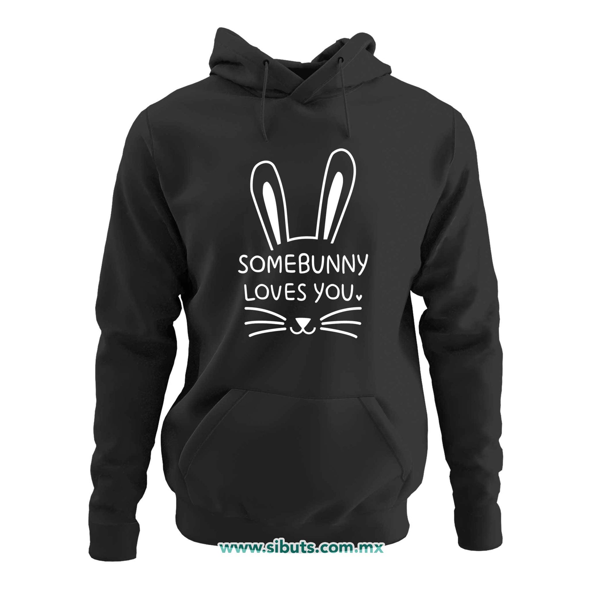 Sudadera Mujer Gorro Conejo Some Bunny Loves You