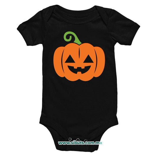 Pañalero Bebé Halloween Calabaza Naranja