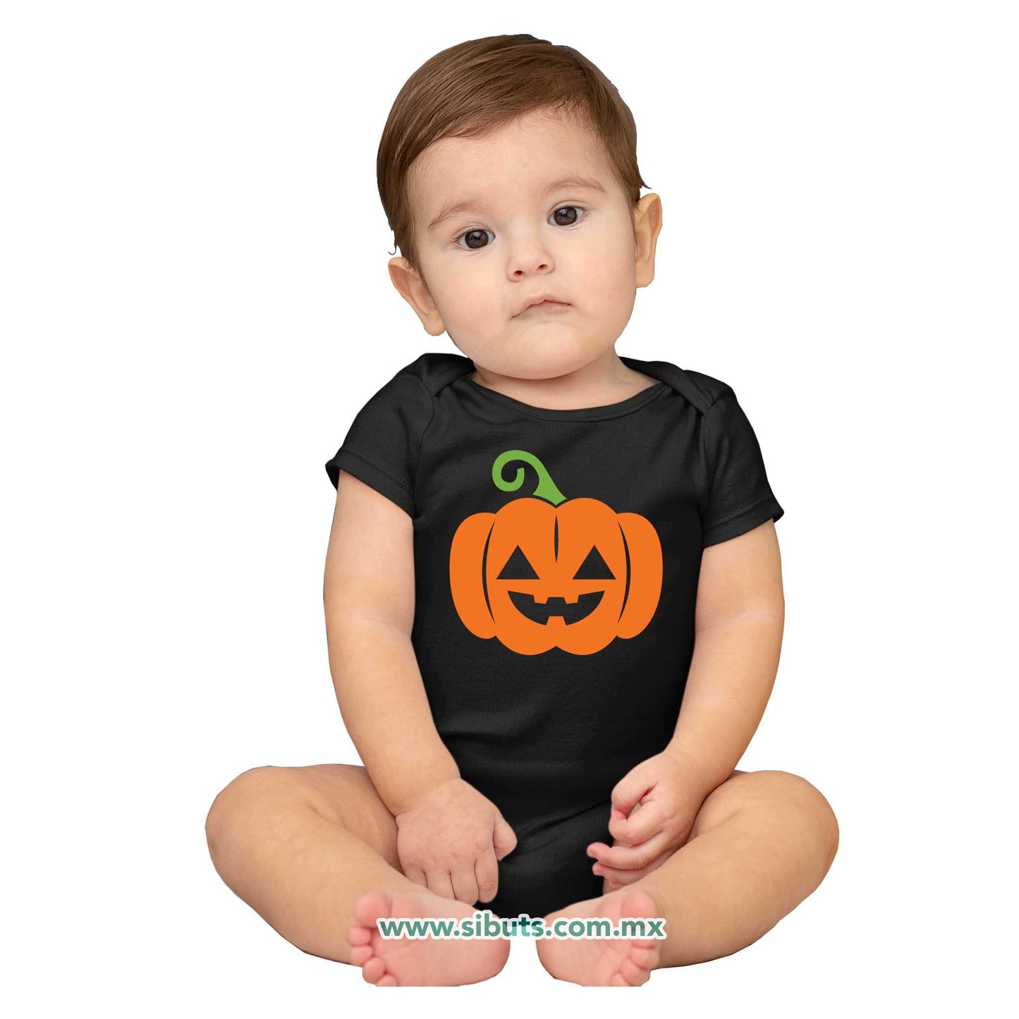 Pañalero Bebé Halloween Calabaza Naranja