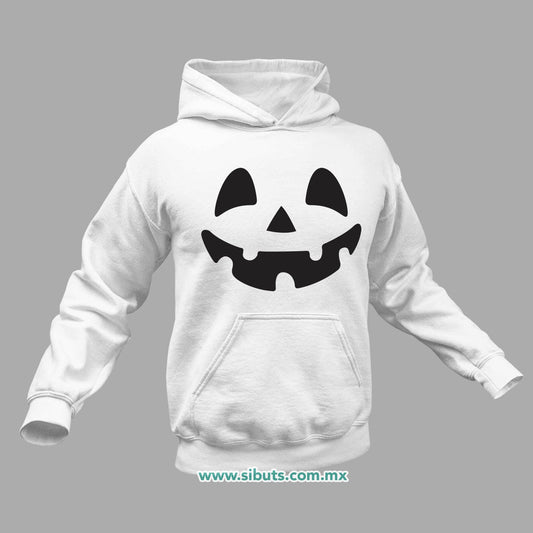 Sudadera Hombre Gorro Halloween Calabaza Feliz
