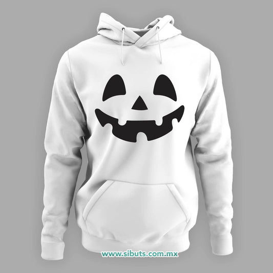 Sudadera Mujer Gorro Halloween Calabaza Feliz