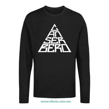 Playera Hombre Manga Larga Canserbero