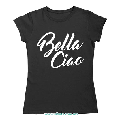 Playera Mujer Casa De Papel Bella Ciao