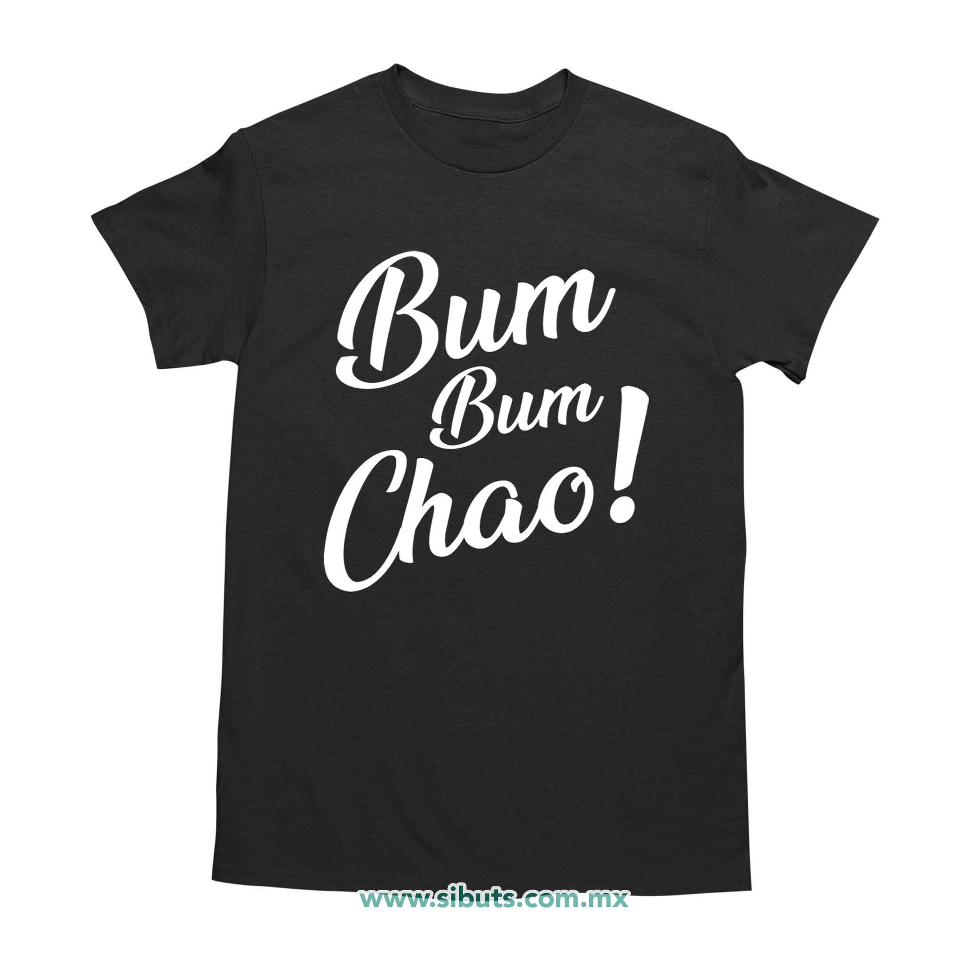 Playera Hombre Bum Bum Chao! Casa Papel